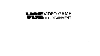 VGE VIDEO GAME ENTERTAINMENT logo
