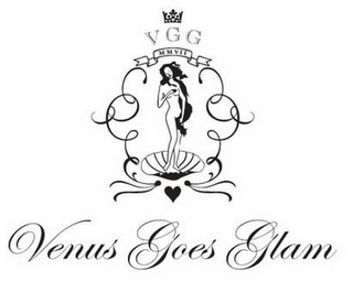 VGG MMVII VENUS GOES GLAM logo