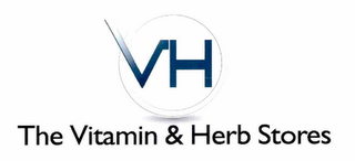 VH THE VITAMIN & HERB STORES logo