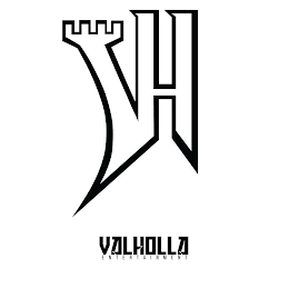 VH VALHOLLA ENTERTAINMENT logo