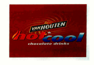 VH VAN HOUTEN SINCE 1828 HOT & COOL CHOCOLATE DRINKS logo
