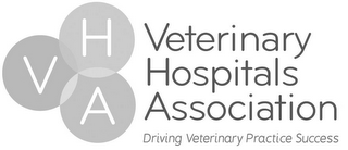 VHA VETERINARY HOSPITALS ASSOCIATION DRIVING VETERINARY PRACTICE SUCCESS logo