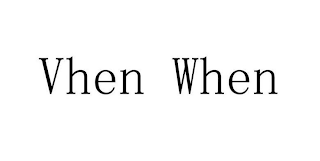 VHEN WHEN logo