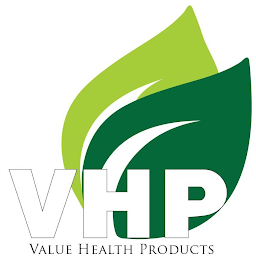 VHP VALUE HEALTH PRODUCTS logo