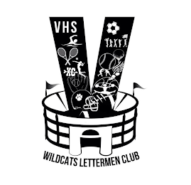 VHS XC V WILDCATS LETTERMEN CLUB logo