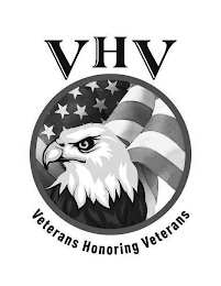 VHV VETERANS HONORING VETERANS logo