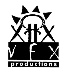 VHX VFX PRODUCTIONS logo