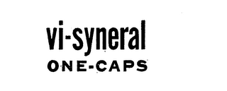 VI-SYNERAL ONE-CAPS logo
