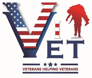 VI VET VETERANS HELPING VETERANS logo