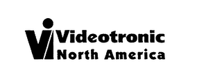 VI VIDEOTRONIC NORTH AMERICA logo