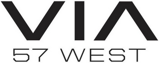 VIA 57 WEST logo