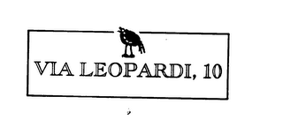 VIA LEOPARDI, 10 logo