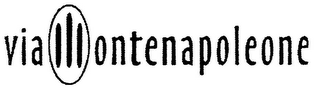 VIA MONTENAPOLEONE logo