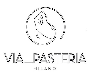 VIA PASTERIA MILANO logo