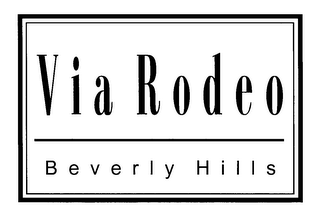 VIA RODEO BEVERLY HILLS logo