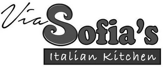 VIA SOFIA'S ITALIAN KITCHEN logo