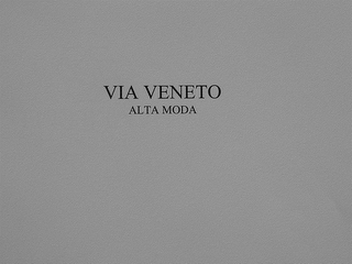VIA VENETO ALTA MODA logo