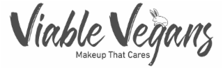 VIABLE VEGANS MAKEUP THAT CARES logo