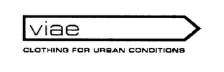 VIAE CLOTHING FOR URBAN CONDITIONS logo