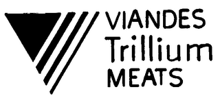 VIANDES TRILLIUM MEATS logo