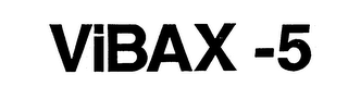 VIBAX-5 logo