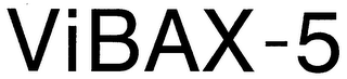 VIBAX-5 logo