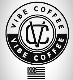 VIBE COFFEE VIBE COFFEE VC logo