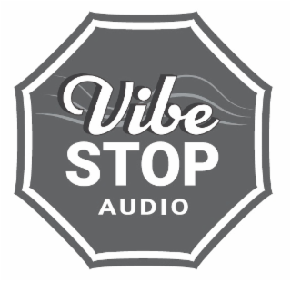 VIBE STOP AUDIO logo