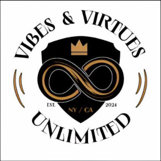 VIBES & VIRTUES UNLIMITED EST 2024 NY/CA logo