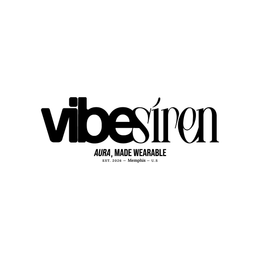 VIBESÍREN AURA, MADE WEARABLE EST. 2026 – MEMPHIS – U.S logo