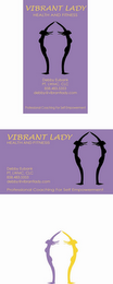 VIBRANT LADY HEALTH & FITNESS OR VIBRANT LADY (MEANING BY ITSELF WITHOUT "HEALTH & FITNESS") logo