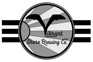 VIBRANT SHORE BREWING CO. logo