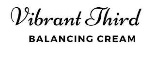 VIBRANT THIRD BALANCING CREAM logo