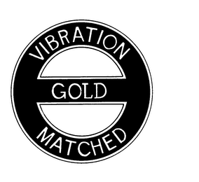 VIBRATION GOLD MATCHED logo