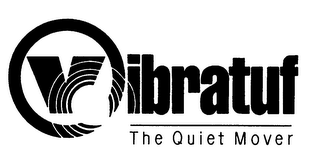 VIBRATUF THE QUIET MOVER logo