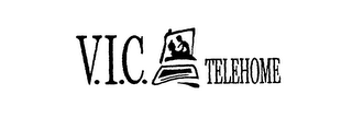 V.I.C. TELEHOME logo