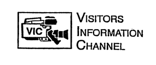 VIC VISITORS INFORMATION CHANNEL logo