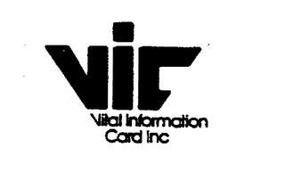 VIC VITAL INFORMATION CARD INC logo