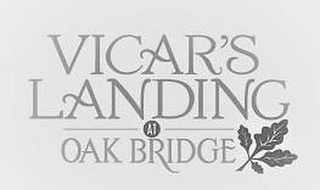 VICAR'S LANDING AT OAK BRIDGE logo