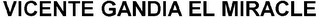 VICENTE GANDIA EL MIRACLE logo