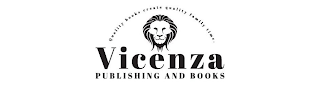 VICENZA PUBLISHING AND BOOKS QUALITY BOOKS CREATE QUALITY FAMILY TIME logo