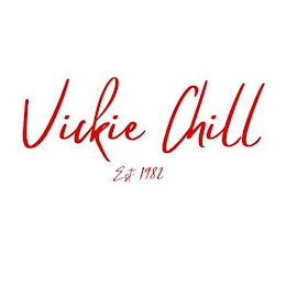 VICKIE CHILL EST: 1982 logo