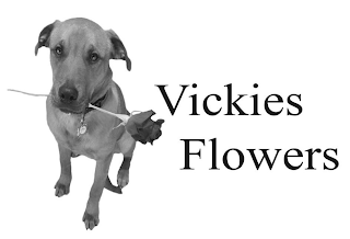 VICKIES FLOWERS logo