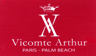 VICOMTE ARTHUR PARIS - PALM BEACH logo