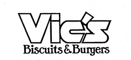 VIC'S BISCUITS & BURGERS logo