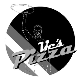 VIC'S PIZZA logo