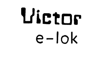 VICTOR E-LOK logo