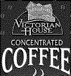 VICTORIA HOUSE CONCENTRATED COFFEE logo