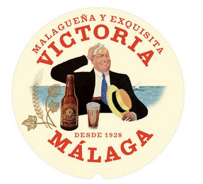 VICTORIA MÁLAGA MALAGUEÑA Y EXQUISITA DESDE 1928 VICTORIA MALAGA logo