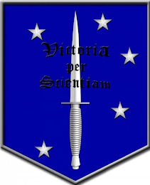 VICTORIA PER SCIENTIAM logo